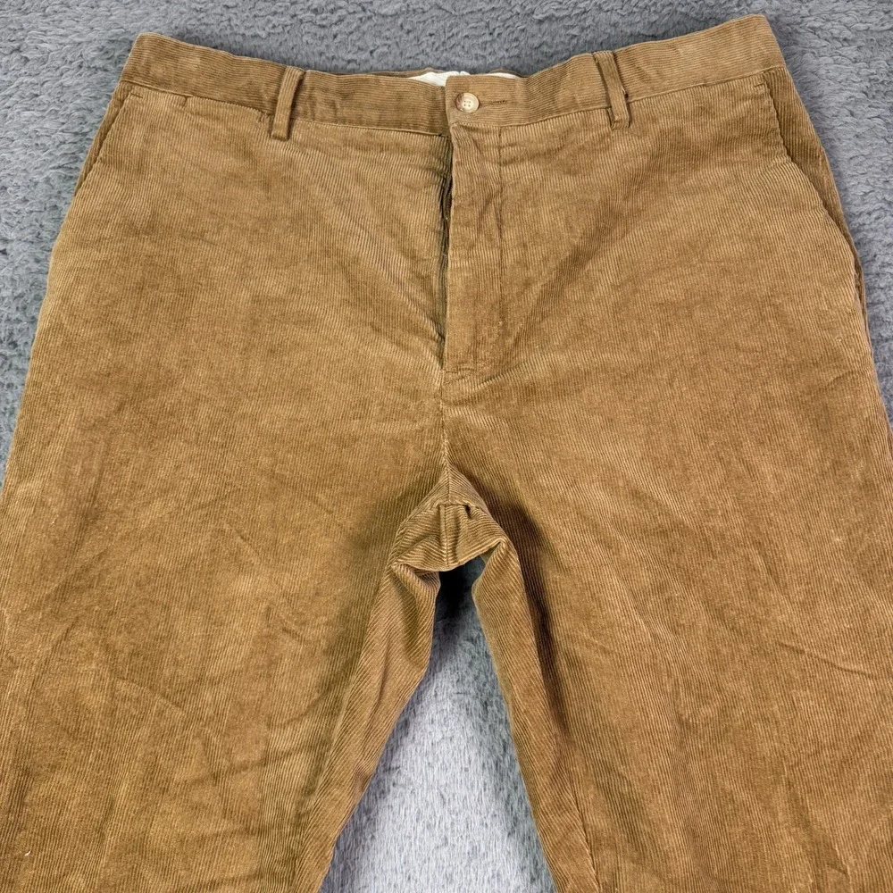 Polo Ralph Lauren Pants Mens 36x31 Brown Stretch Classic Fit Corduroy Chino
